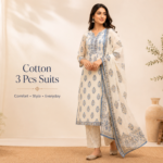 Cotton 3 Pcs Suits